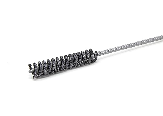 Brush Research BC8M60 FLEX-HONE®, 0.315" (8mm) Diameter, 60 Grit, Silicon Carbide, for Mild Steel, Stainless Steel, Cast Iron and Softer Ferrous Materials