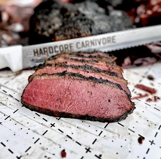 Hardcore Carnivore Black | Salt Free All-Purpose Beef Seasoning 5.5oz | Texas-Made Low Sodium Rub with Activated Charcoal - Blend for Steak, Brisket, Burgers, BBQ, Grilling and Smoking. MSG Free
