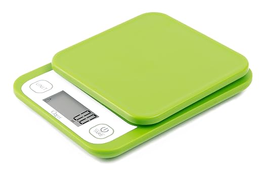Ozeri® Garden and Kitchen Scale II with 420 Variable Graduation Technology® | Measures most delicate garden herbs and greens at 0.1 g for ingredients under 420 grams and 0.5 g for items over 420 grams