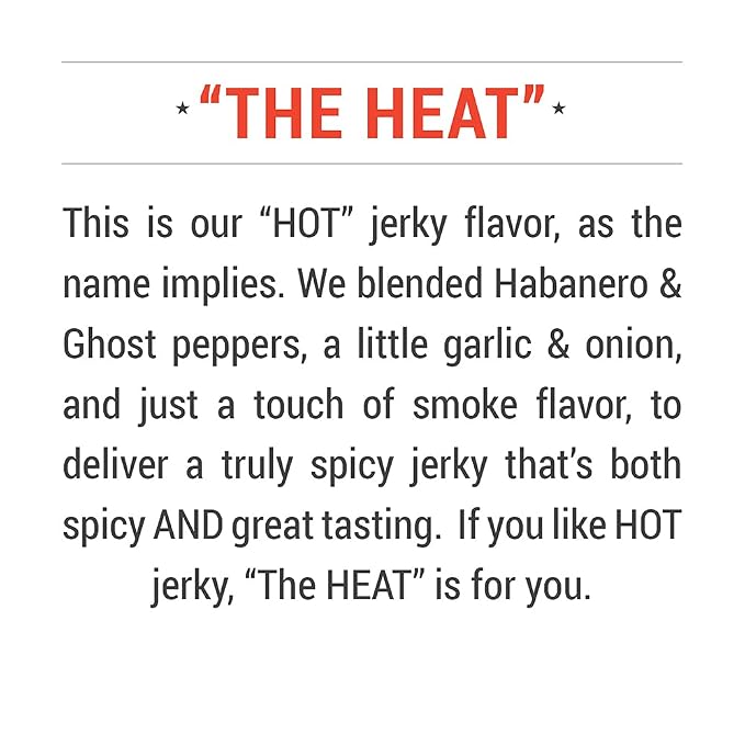 Lucky Jerky The Heat DIY Beef Jerky Seasoning and Cure Kit, 12 Oz | Make Your Own The Heat Beef Jerky at Home, Bold Pepper Forward Flavor, Seasons 20 lbs of Meat