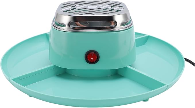 BRRNOO Fondue Set, Smores Maker with Roaster Station, Electric Fondue for Party Gatherings, US Plug 120V