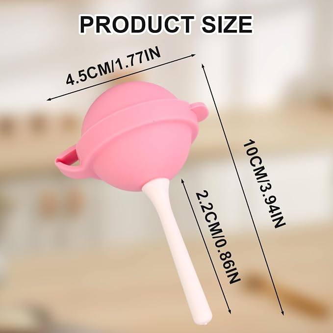 Silicone Lollipop Ice Cream Maker, Reusable Homemade Popsicle Molds, DIY Ice Pop Maker for Kids, Food Grade Silicone Molds with Sticks, 4 Colors for Distinguishing Different Popsicle Flavors