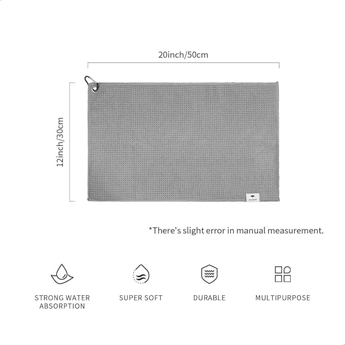 watchget Barista Towels 4 Pack - Espresso Machine Microfiber Cloth Set, 12"x20", Professional Coffee Towels for Barista Coffee Bar Espresso Microfiber Cloth Set Espresso Rag, Grey