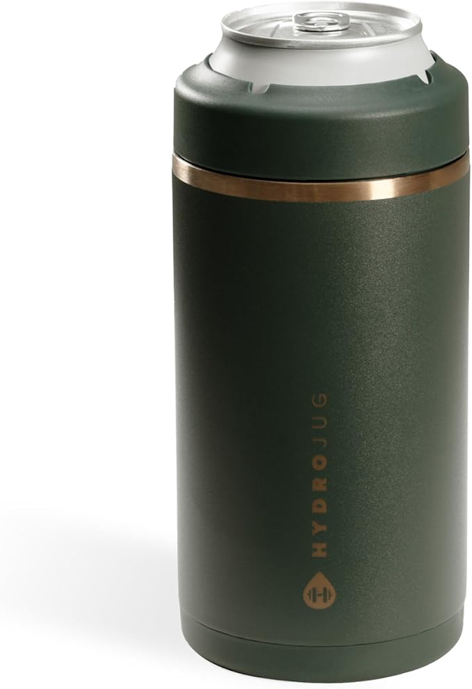 HydroJug Tall Can Cooler 16 oz, Stainless Steel Can Holder, Primrose