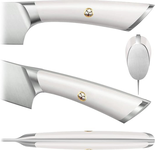 Cangshan ELBERT Series German Steel Forged Starter Knife Sets (White, 2-Piece)