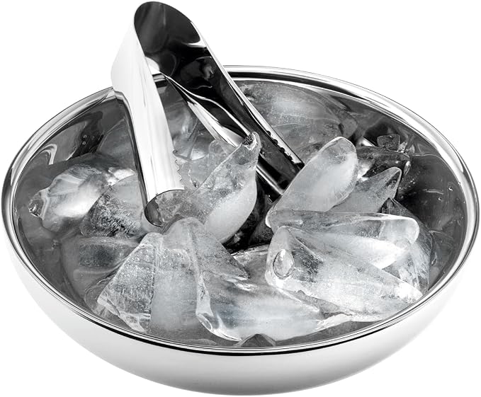EVA SOLO | Ice Cube Cooler with Tongs | Metal Ice Cube Tray | Danish Design, Functionality & Quality | Black