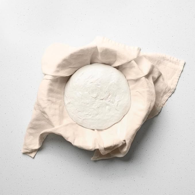 Nordic Ware Simply Sourdough™ Complete Bread Baking Kit BAKING PAN INCLUDED, Dual use Banneton lid, 22pg Guide book w/Recipes, Danish Whisk, Starter Jar, Cutter, Lifting Mat, Scraper, Cotton Liner