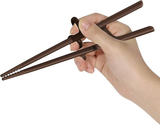 Training Chopsticks for Adults Right Handed, Beginner, Helper, Trainer, Easy, Practice For Noodle, Suhi (Made in Korea)