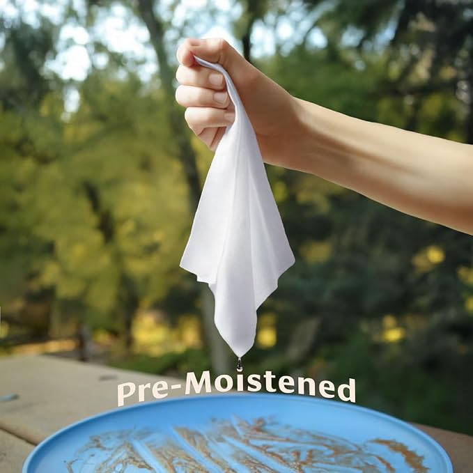 Dish Wipes | A Soap-and-Water Alternative | Pre-Moistened Food-Safe Rinse-Free