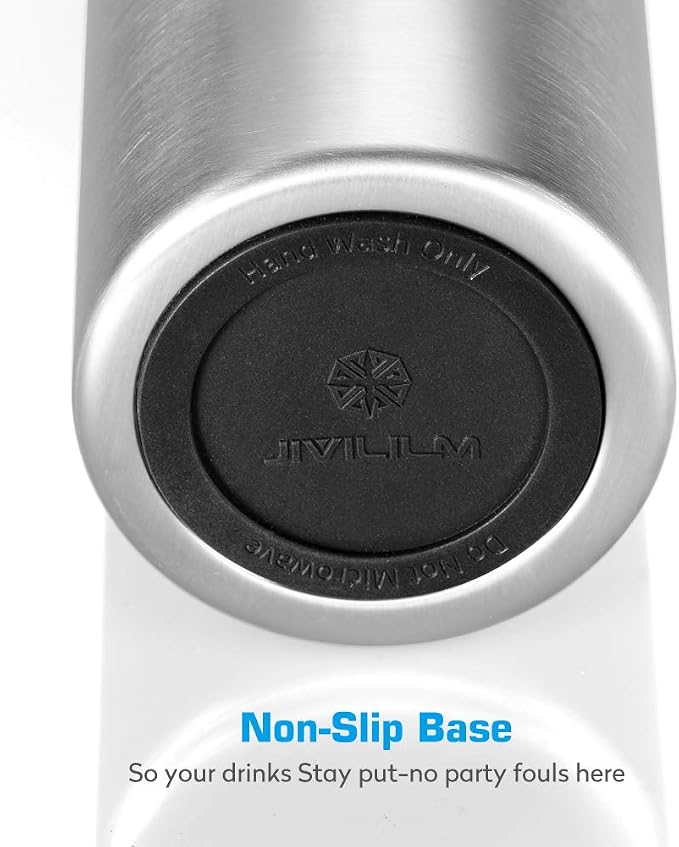 16oz Slim Aluminum Beer Bottles holder (Black) | Vacuum insulated stainless steel cooler