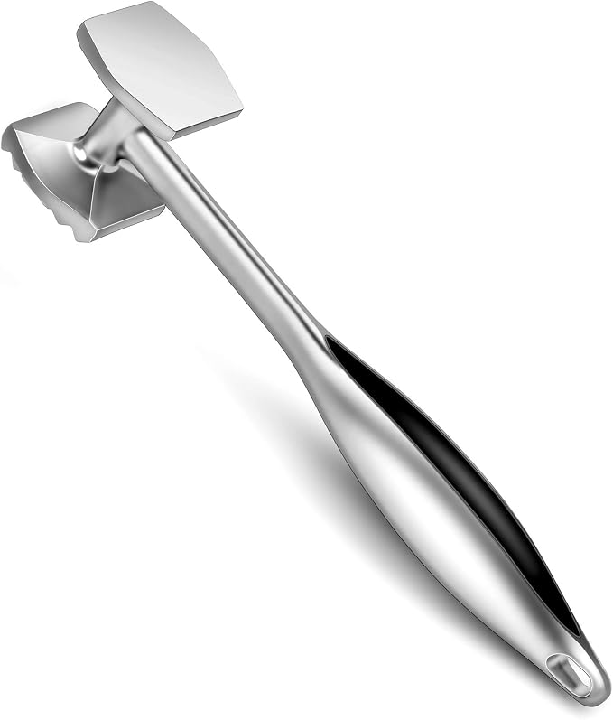 Aliglow Meat Tenderizer Hammer Tool Mallet Pounder for Kitchen Tenderizing Steak Beef Poultry