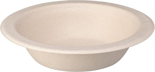 GUSTO [16 oz - 125 Count Heavy-Duty 100% Compostable Kraft Paper Soup Bowls – Eco-Friendly Disposable Sugarcane (Formerly Comfy Package)