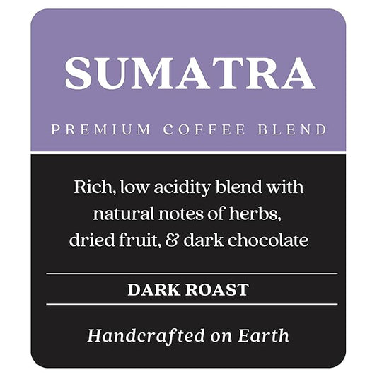 Copper Moon Dark Roast Whole Bean Coffee, Sumatra Blend, 2 Lb