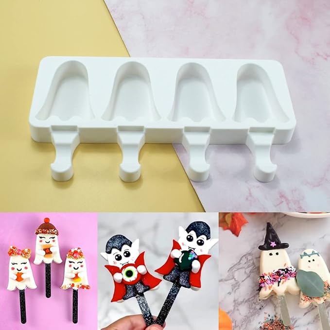 Silicone Popsicle Mold - Soft & Smooth Mould for DIY Ice Cream & Candy, Non-Stick & Easy Release, Type 20