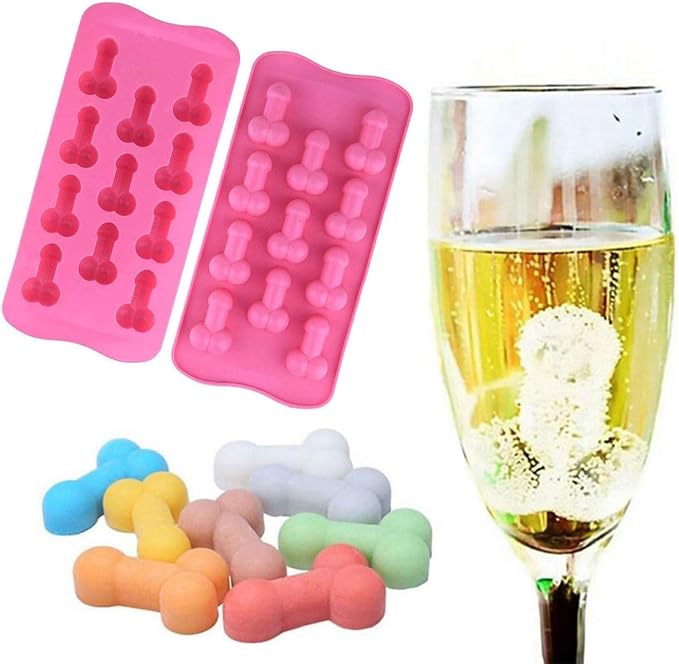 1 Pcs Funny Shape Silicone Mold for Birthday Single Party Baking Pan Handmade DIY Mousse Chocolate Fondant Soap Cake Ice Cube Mould Tool Novelty Cake Pans Set Kit H9-4
