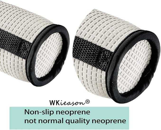 WK IEASON Water Bottle Cover Sleeves Insulators 16 17 18oz Non-slip Neoprene Beer Bottle Coolier Sleeves 3PC Pack (Blackx3)