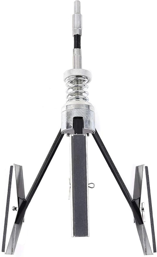 YOTOO Engine Cylinder Hone Tool Adjustable Deglazer 2"-7" Diameter 4" Long Stones 220 Grit