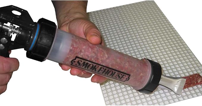 Smokehouse Products 1 Pound Capacity Jerky Gun, Easy to Clean Removable Meat Tube