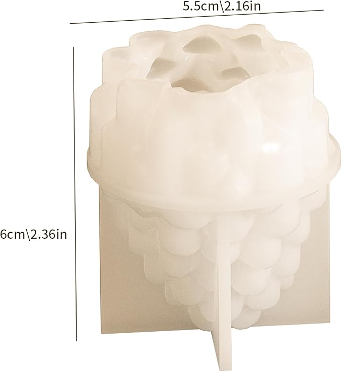 Pinecone Mold - Tree & Animal 3D Silicone Molds for Resin Casting & Candle Making