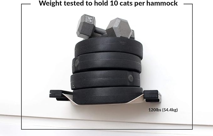CatastrophiCreations Deluxe Maze Set for Cats Multiple-Level Wall Mounted Scratch, Hammock Lounge, Play & Climbing Activity Center Furniture Cat Tree Shelves