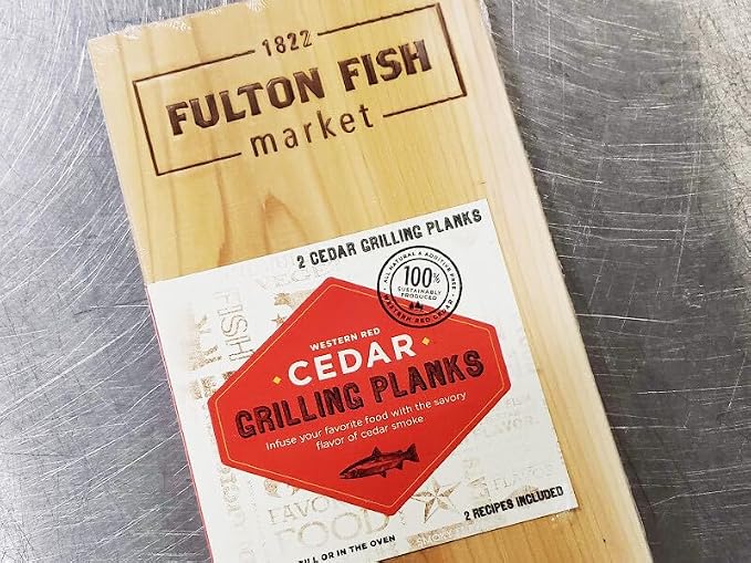 Cedar Grilling Planks, 2-Pack for BBQ & Smoker