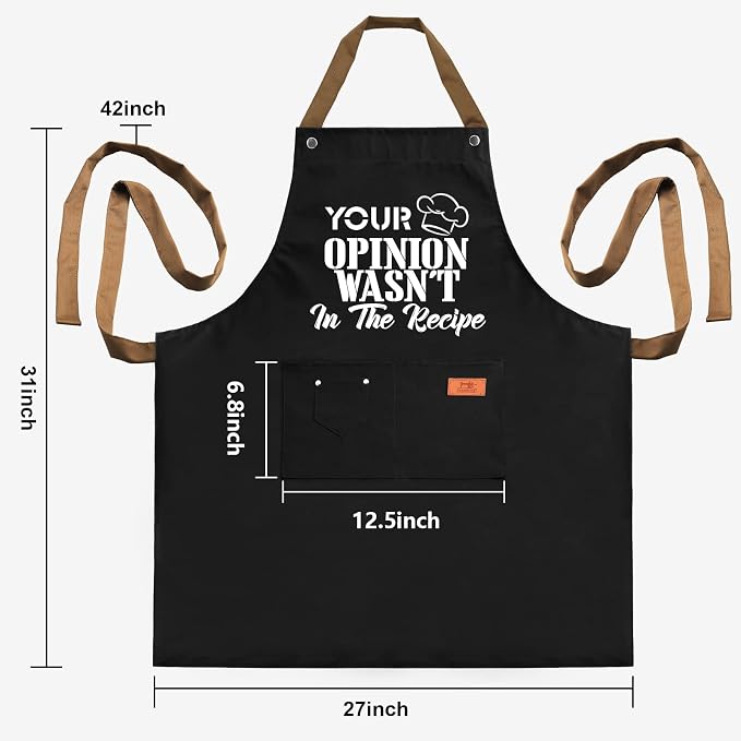 Gifts For Men, Women, Father's Day Gifts, Gifts for Dad, Husband, Boyfriend, Brother, Mom, Wife, Girlfriend, Unique Birthday Gifts, Humor Apron for friends,Bff, Kitchen Chef Aprons Baking Gifts