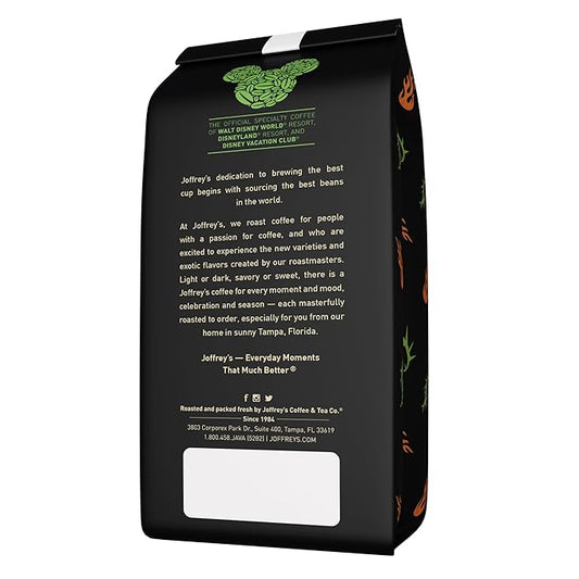 Joffrey's Dragon Roast Brew - Disney Specialty Coffee, Flavored with Pecan, Vanilla & Caramel, Medium Roast, Brew or French Press (Whole Bean, 11oz)
