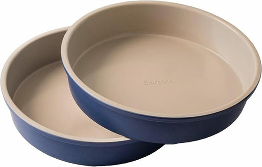 Starpack 'Bakers Gonna Bake' High Performance Nonstick Round Cake & Pie Pans set of 2