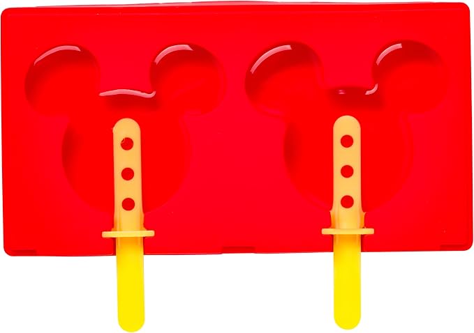 Silver Buffalo Disney Mickey Mouse Popsicle Maker Set of 2
