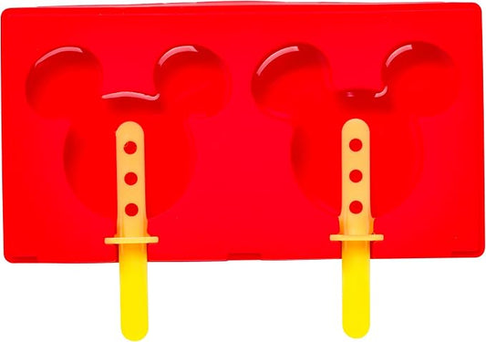 Silver Buffalo Disney Mickey Mouse Popsicle Maker Set of 2