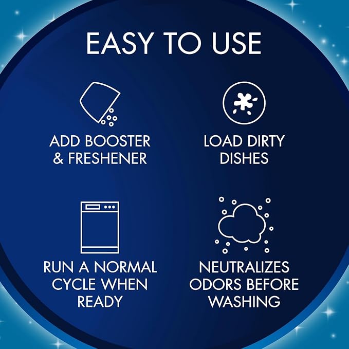 Glisten Dishwasher Detergent Booster and Freshener 2-Pack
