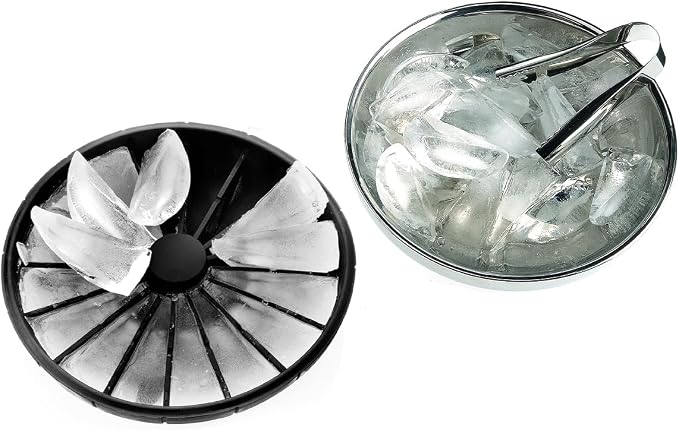 EVA SOLO | Ice Cube Cooler with Tongs | Metal Ice Cube Tray | Danish Design, Functionality & Quality | Black
