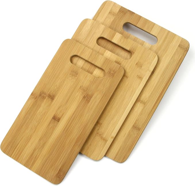 Chef Craft Select Bamboo Cutting Board, 12.5 x 9.5 inch, Natural