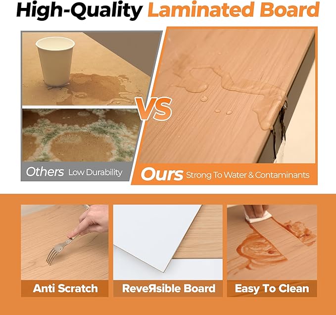 HOMEDANT 5 Tier Storage Shelves Adjustable Laminated Boltless Garage Metal Shelving Unit Heavy Duty Utility Rack Shelf Warehouse Pantry Closet Kitchen 35.9" W x 16.2" D x 71.3" H 3Pack