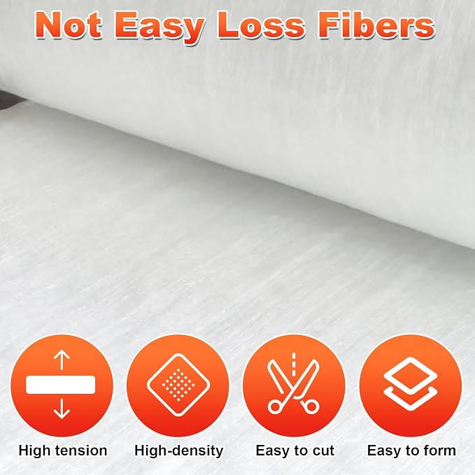 Ceramic Fiber Blanket, Fireproof Insulation Baffle, Rated to 2400F, Size 60"x24", 1" Thick, High-Temperature Resistance for Pizza Oven Stoves, Kilns, Forges, Pipes Insulation
