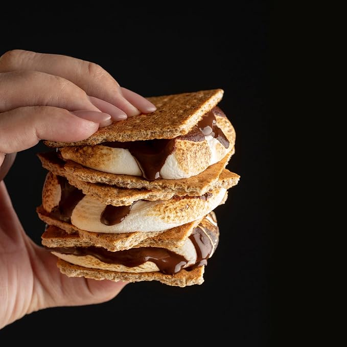 ZOKU S'mores Maker Set - Tabletop S’mores Burner with 6 Reusable Sticks and Recipe Book, Perfect for Delicious, Gooey Treats Indoors