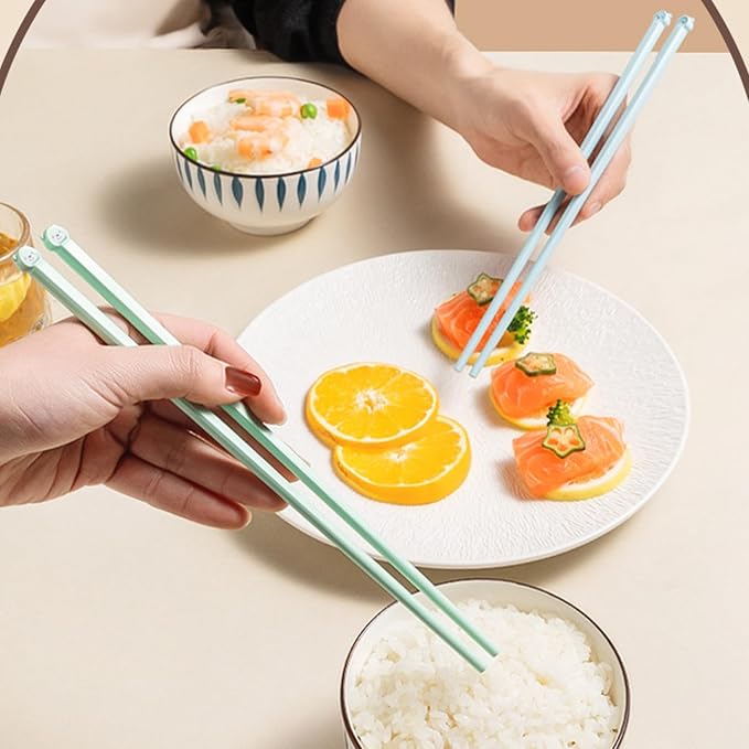 Cute Bear 5 Pairs Dishwasher Safe Fiberglass Chopsticks Reusable, Non-slip | Premium Lightweight Japanese Chinese Korean for Sushi Ramen 25.1cm/9.88inch, Food-Grade, BPA-Free, Durable, Heat-Resistant