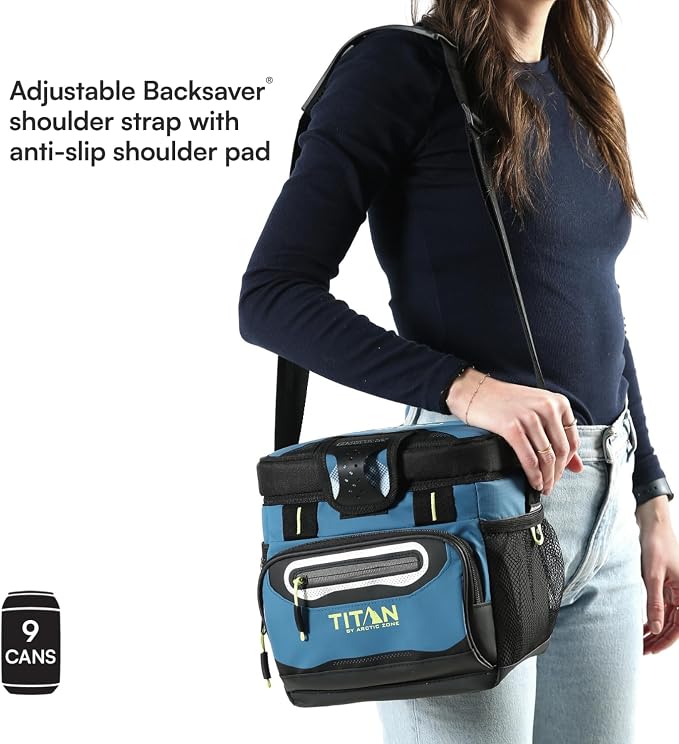 Titan by Arctic Zone Deep Freeze Cooler - Zipperless Hardbody Cooler - Deep Freeze Insulation, HardBody Liner, and SmartShelf