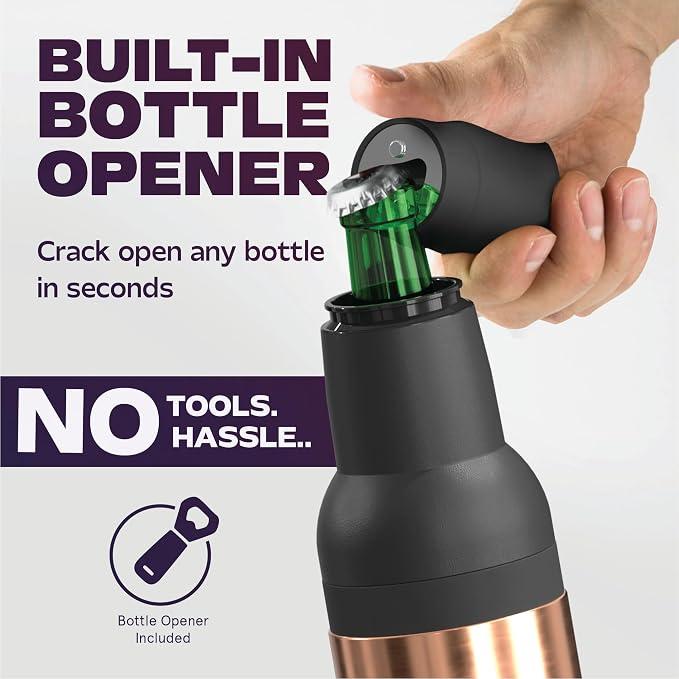 Asobu Frosty Beer Holder 2 Go Vacuum Insulated Double Walled Stainless Steel Beer Can and Bottle Cooler with Beer Opener, Bpa Free, Fits Standard 12oz Bottles & Cans, Gift for Beer Lovers