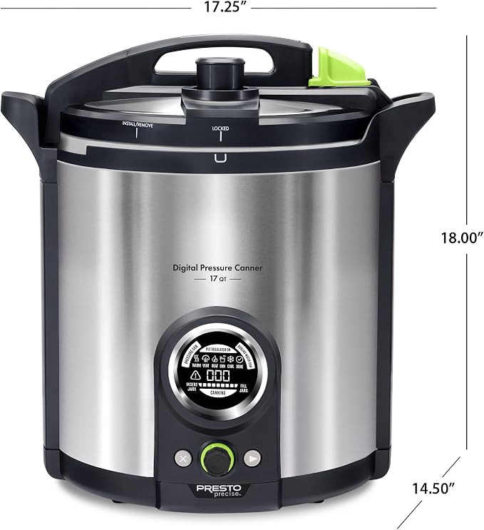 Presto 02152 17-Quart Digital Pressure Canner