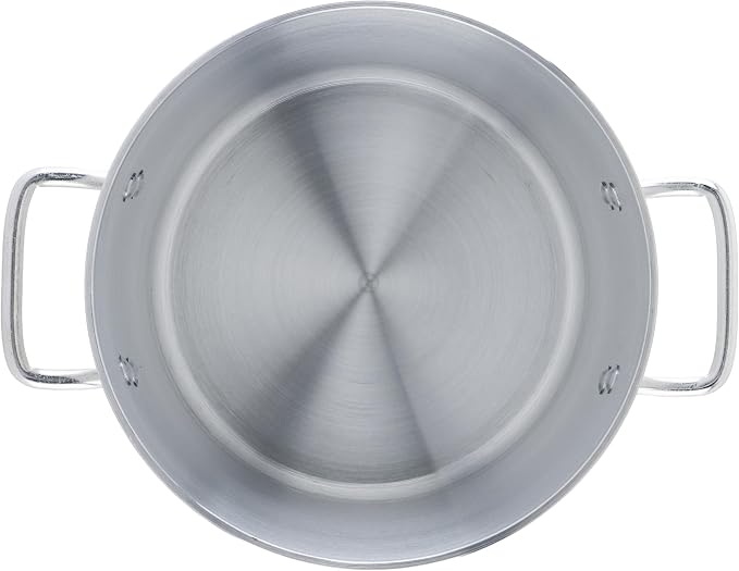 Winco 12 qt Elemental, Aluminum Stock Pot | Great for Stocks, Soups, Pasta and Batch Cooking