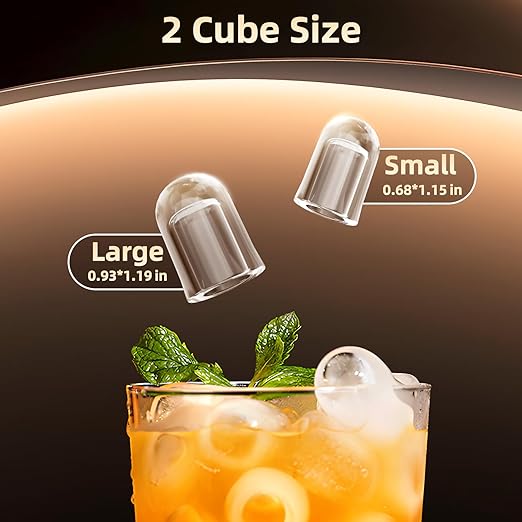 Antarctic Star Ice Maker, Portable Ice Machine with Self-Cleaning Function, 8 Cubes in 6 Mins Fast Countertop Ice Making, Compact Ice Maker for Home, Kitchen, RV, Travel, Matte Black