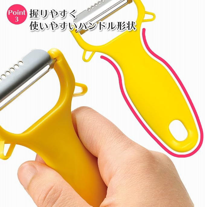 Shimomura Industries Made in Japan Full Veggie Lemon & Peeler FLP-01 Made in Tsubamesanjo, Niigata