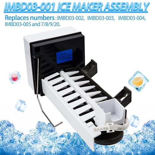 IMBD03-001 Ice Maker Compatible with Frigidaire Elec-trolux Refrigerators