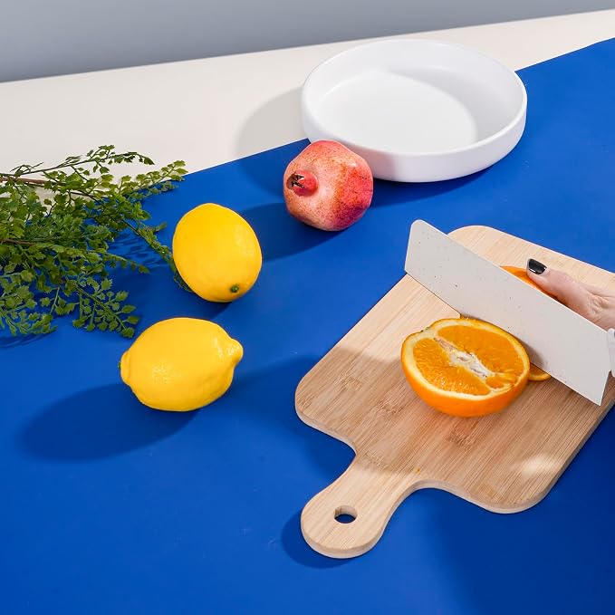 Extra Large Silicone Mat 36" x 24" Heat Resistant Kitchen Counter Table Mat | Place Mats Countertop Protector, Thick Placemats Washable Silicone Mats for Kitchen Counter Dining Table Mat, Dark Blue SAPID
