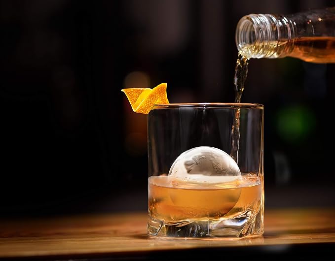 Dexas ice•ology Clear Ice Cube Tray, 2 Spheres