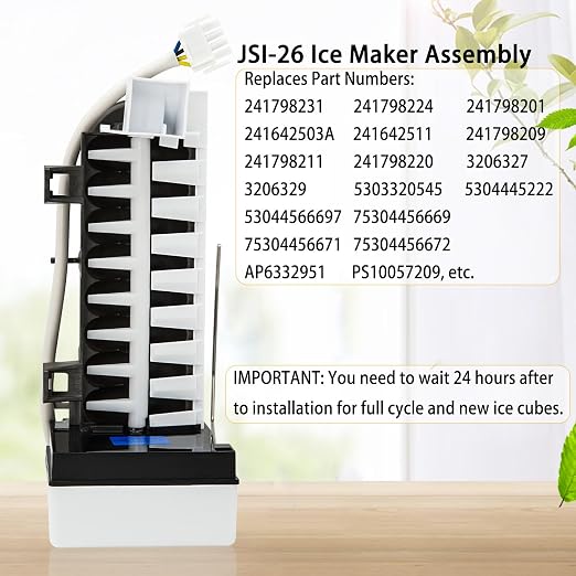 SupHomie JSI-26 Ice Maker Compatible with Frigidaire Refrigerator | frigidaire ice maker replacement jsi-26, ice maker jsi 26, ice machine for frigidaire jsi 26