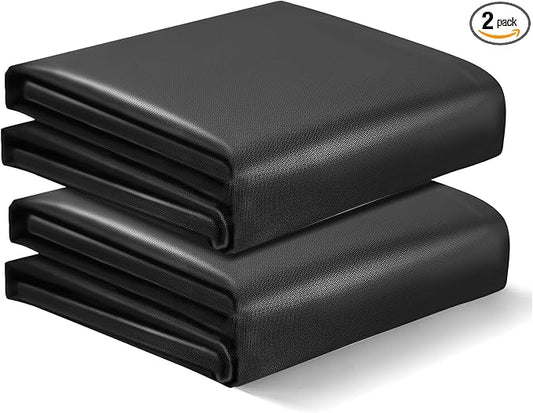 2 Pack Welding Blanket, 4x6ft Silicone Coated Fiberglass Insulation Blanket with Brass Grommets, Welding Curtain for Industrial Welding Cutting, Multi-use Fireproof Blanket for Smoker Grill