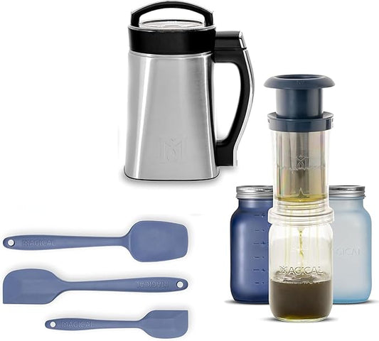 Magical Butter MB2E Plus Bundle – Infuser Machine with Filter Press & Spatulas for Easy Straining, Mixing & Cleanup