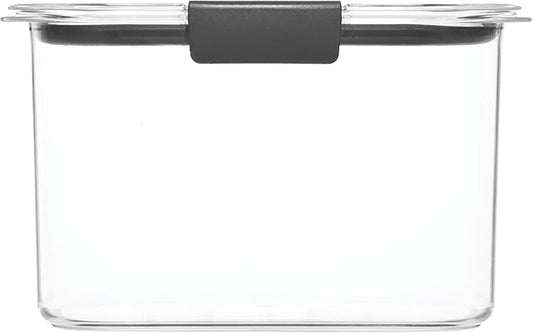 Rubbermaid Brilliance Pantry Airtight Food Storage Container, BPA-Free 7.8 Cup, Ideal for Brown Sugar - Efficient, Leak-Proof and Dishwasher-safe